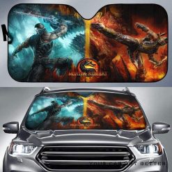 Mortal Kombat Car Auto Sun Shade