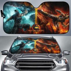 Mortal Kombats Car Auto Sun Shade