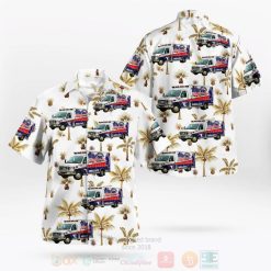 Muskogee Oklahoma Muskogee County Ems Hawaiian Shirt