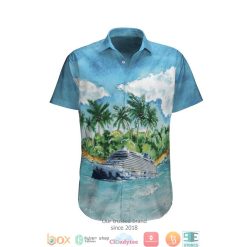 Ncl Norwegian Cruise Line Norwegian Prima Hawaiian Shirt