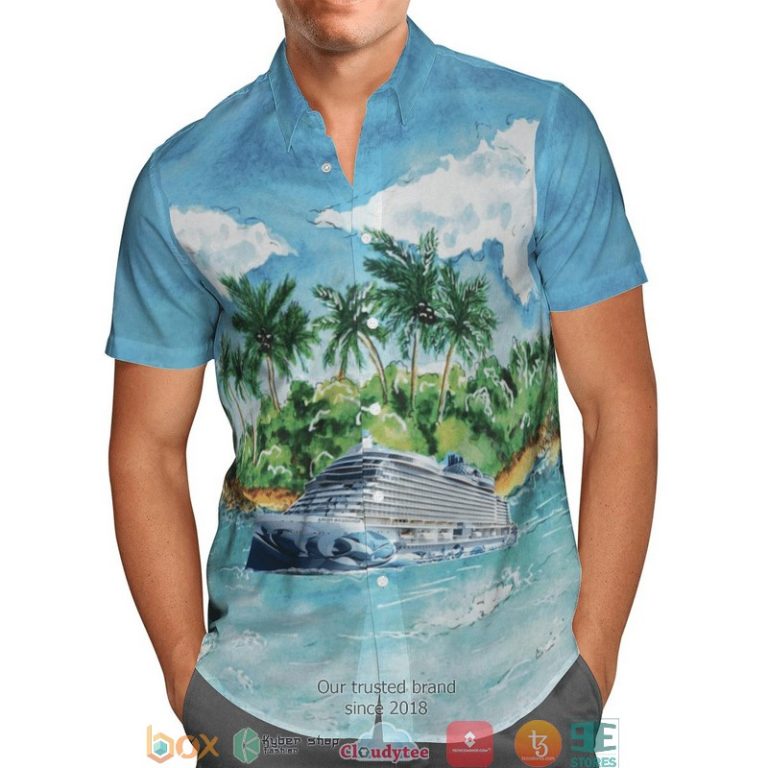 Ncl-Norwegian-Cruise-Line-Norwegian-Prima-Short-Sleeve-Hawaiian-Shirt-1