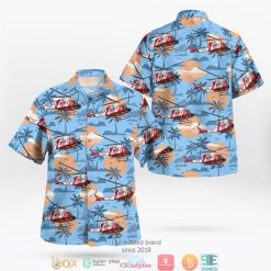 New South Wales Rural Fire Service Bell 412 Hawaiian Shirt