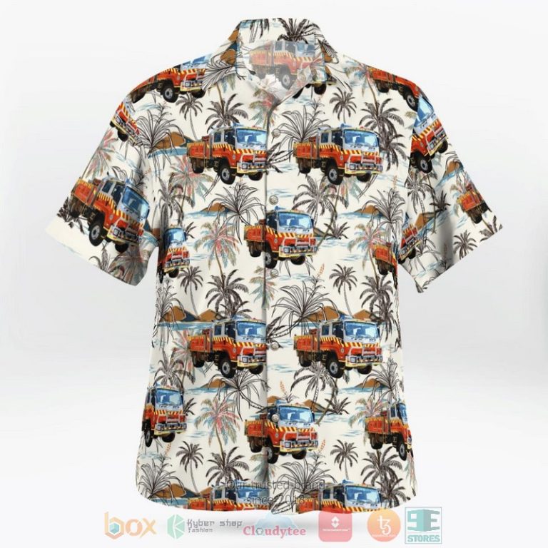 New-South-Wales-Rural-Fire-Service-Nsw-Rfs-Isuzu-Crew-Cab-Hawaiian-Shirt-1