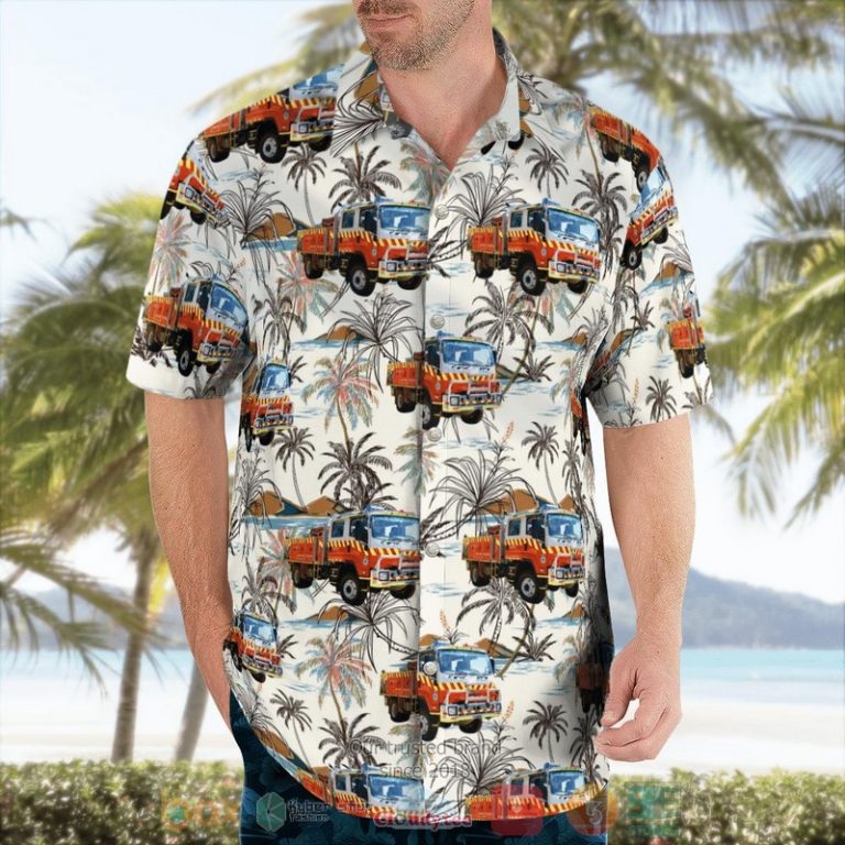 New-South-Wales-Rural-Fire-Service-Nsw-Rfs-Isuzu-Crew-Cab-Hawaiian-Shirt-2