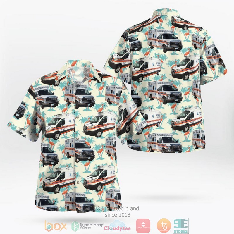 Newmans Ambulance Mobile Alabama Fleet Hawaiian Shirt Newmans Ambulance Mobile Alabama Fleet Hawaiian Shirt
