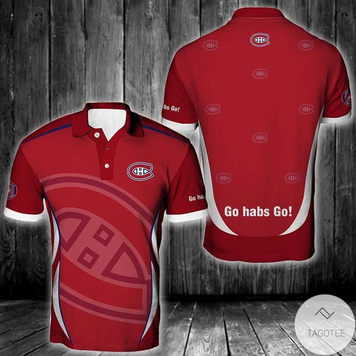 Nhl Montreal Canadiens Polo Shirt Nhl Montreal Canadiens Polo Shirt
