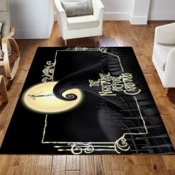 Nightmare Before Christmas Ver2 Area Rug For Christmas Living Room Rug US Gift Decor