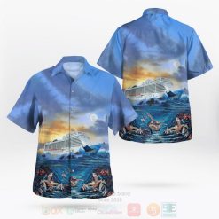 Norwegian Cruise Line Norwegian Escape Sea Turtle Hawaiian Shirt