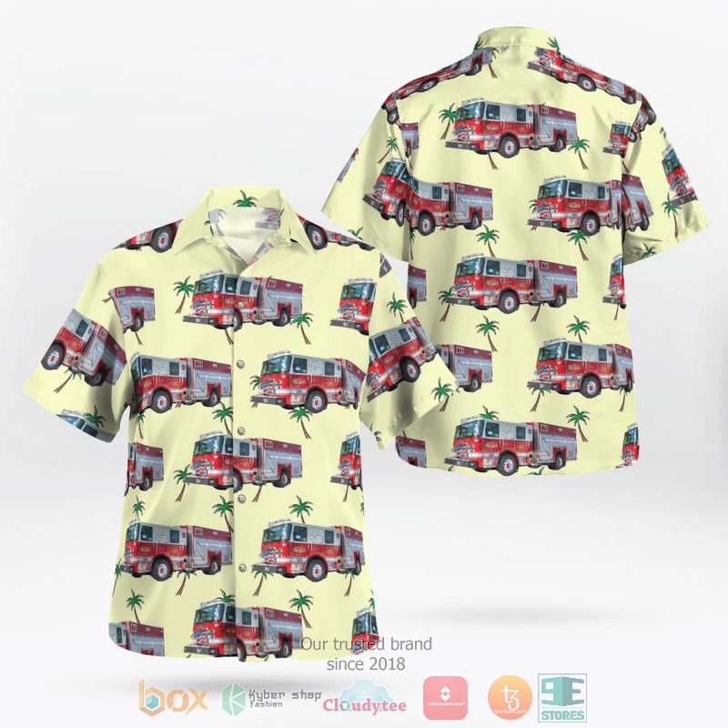 Oklahoma City Fire Department Oklahoma Hawaiian Shirt Oklahoma City Fire Department Oklahoma Hawaiian Shirt
