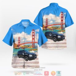Oklahoma Highway Patrol Fleet Hawaiian Shirt