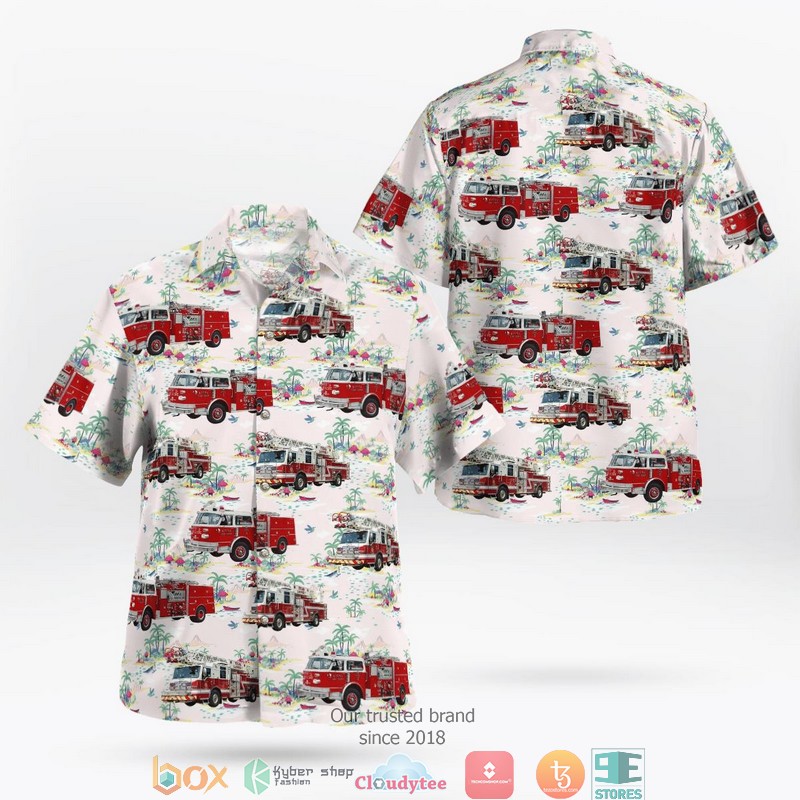 Oklahoma Tulsa Fire Department Hawaii 3D Shirt Oklahoma Tulsa Fire Department Hawaii 3D Shirt