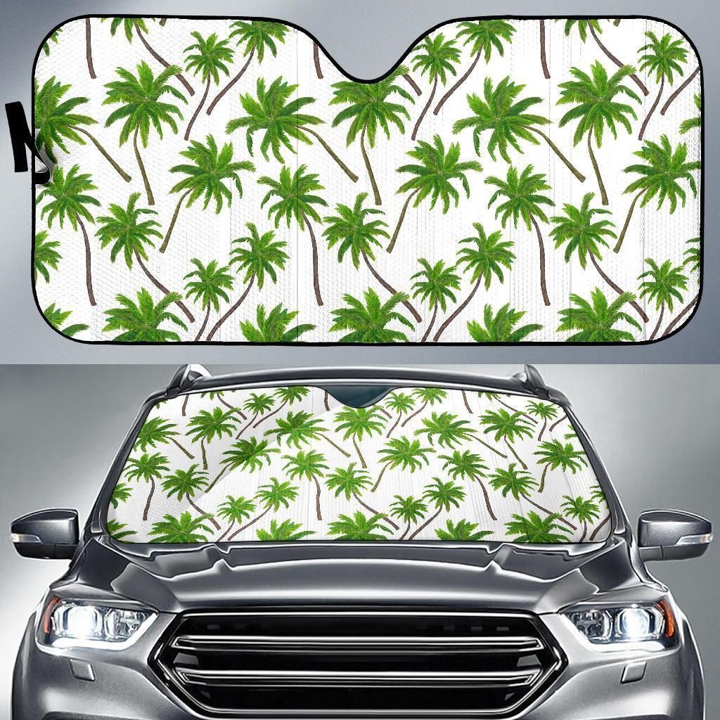 Palm Tree Car Auto Sun Shade Palm Tree Car Auto Sun Shade