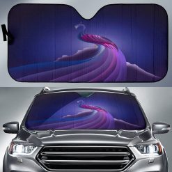 Peacocks Car Auto Sun Shade