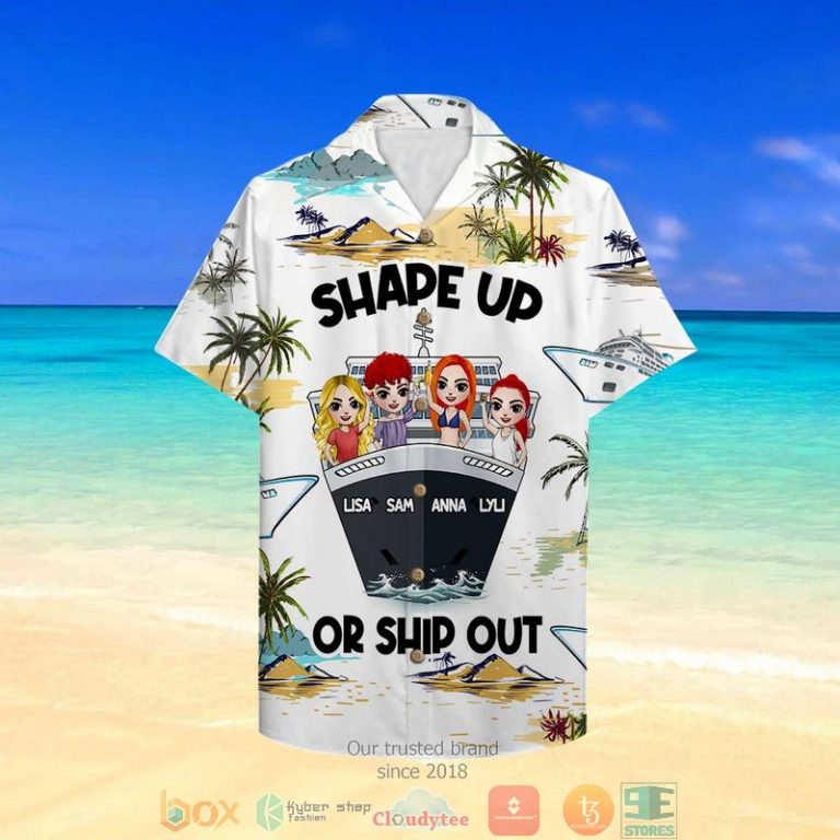 Personalized-Cruising-Friends-Shape-Up-Or-Ship-Out-Cruise-Palm-Tree-Pattern-Hawaiian-Shirt-1