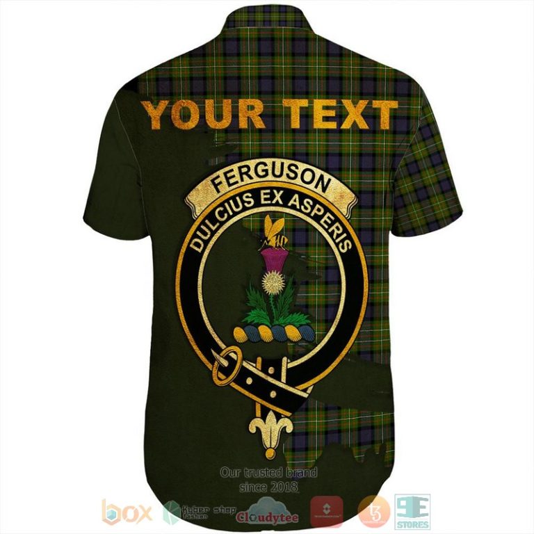 Personalized-Fergusson-Weathered-Tartan-Crest-Custom-Hawaiian-Shirt-2