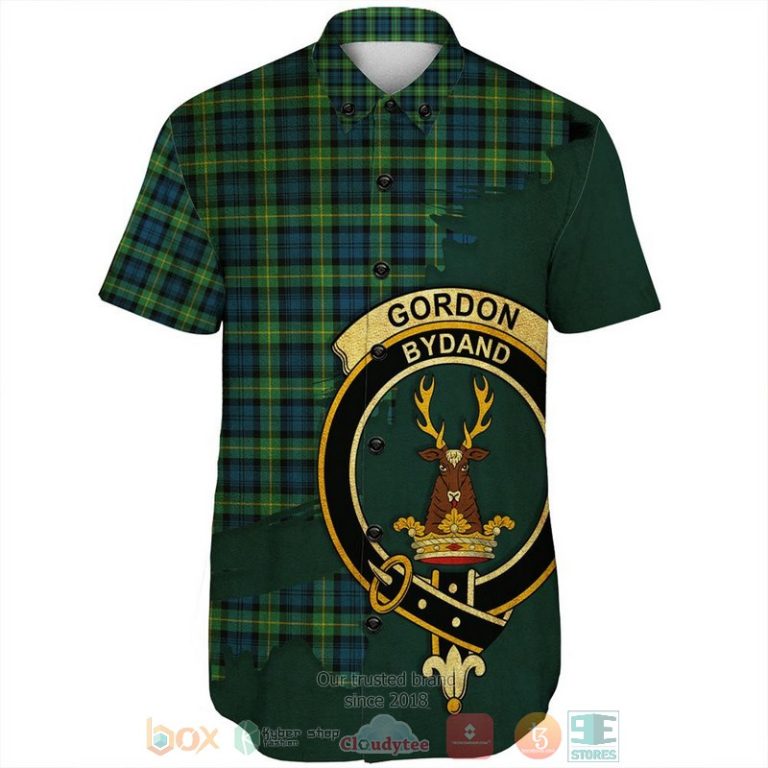 Personalized-Gordon-Dress-Ancient-Tartan-Crest-Custom-Hawaiian-Shirt-1