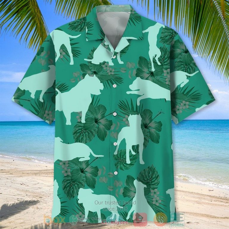 Pitbull-Kelly-Green-Hawaiian-Shirt-1