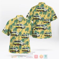 Queensland Ambulance Service Ambulance Hawaiian Shirt