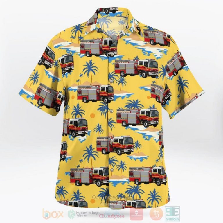 Queensland-Fire-And-Emergency-Services-Qfrs-Type-2-Rescue-Pumper-Tanker-Isuzu-Ftr900-Hawaiian-Shirt-2