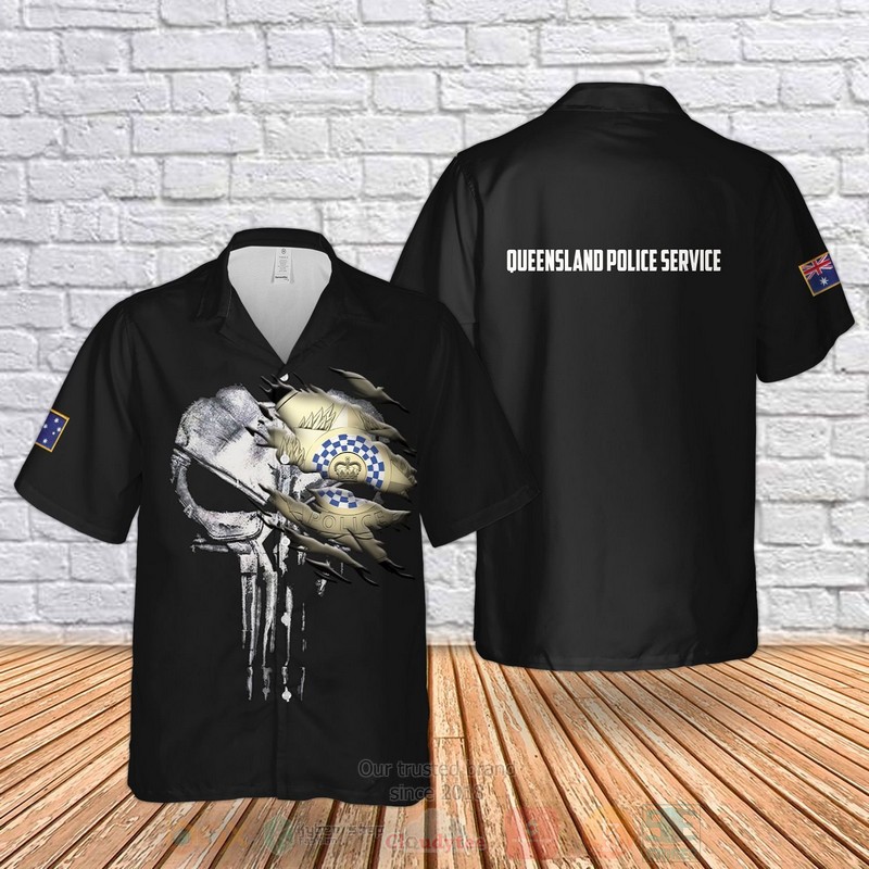 Queensland Police Service Hawaiian Shirt Queensland Police Service Hawaiian Shirt