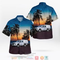Queensland Police Service Isuzu D Max Hawaiian Shirt