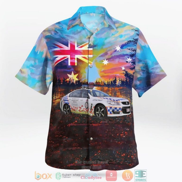 Queensland-Police-Service-Qps-Patrol-Car-Anzac-Day-Hawaiian-Shirt-1