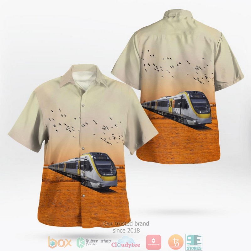 Queensland Rail Qr New Generation Rollingstock Ngr Hawaii 3D Shirt Queensland Rail Qr New Generation Rollingstock Ngr Hawaii 3D Shirt