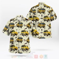 Queensland Rural Fire Service Fleet Hawaiian Shirt
