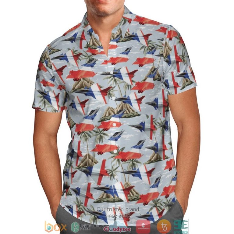 Rafale-Solo-Display-Color-Short-Sleeve-Hawaiian-Shirt-1