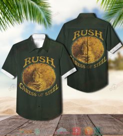 Rush Caress Of Steel Short Sleeve Hawaiian Shirt