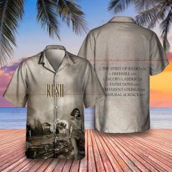 Rush Permanent Waves Album Hawaiian Shirt