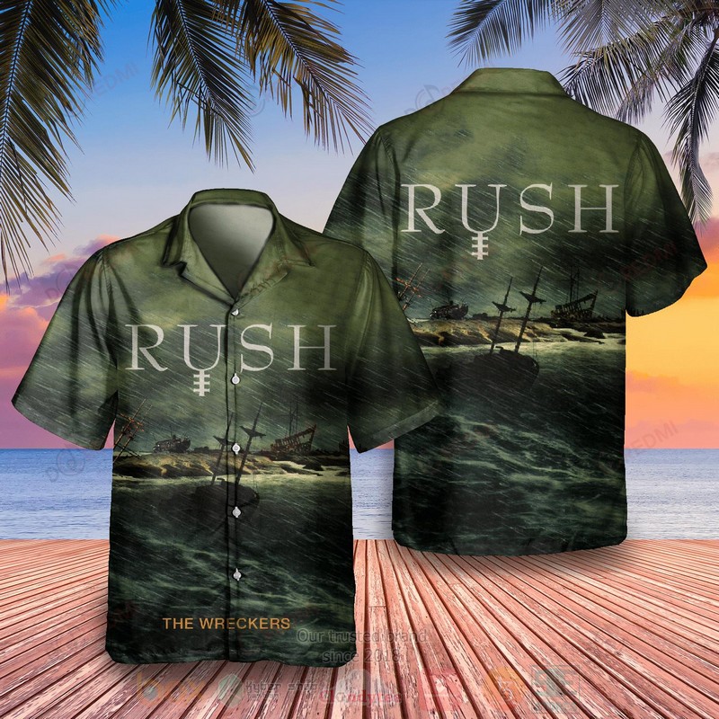 Rush The Wreckers Album Hawaiian Shirt Rush The Wreckers Album Hawaiian Shirt