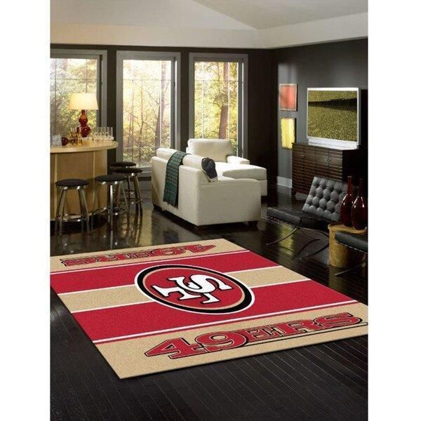 San Francisco 49ers Area Rug Nfl Football Floor Decor 03115 San Francisco 49ers Area Rug Nfl Football Floor Decor 03115