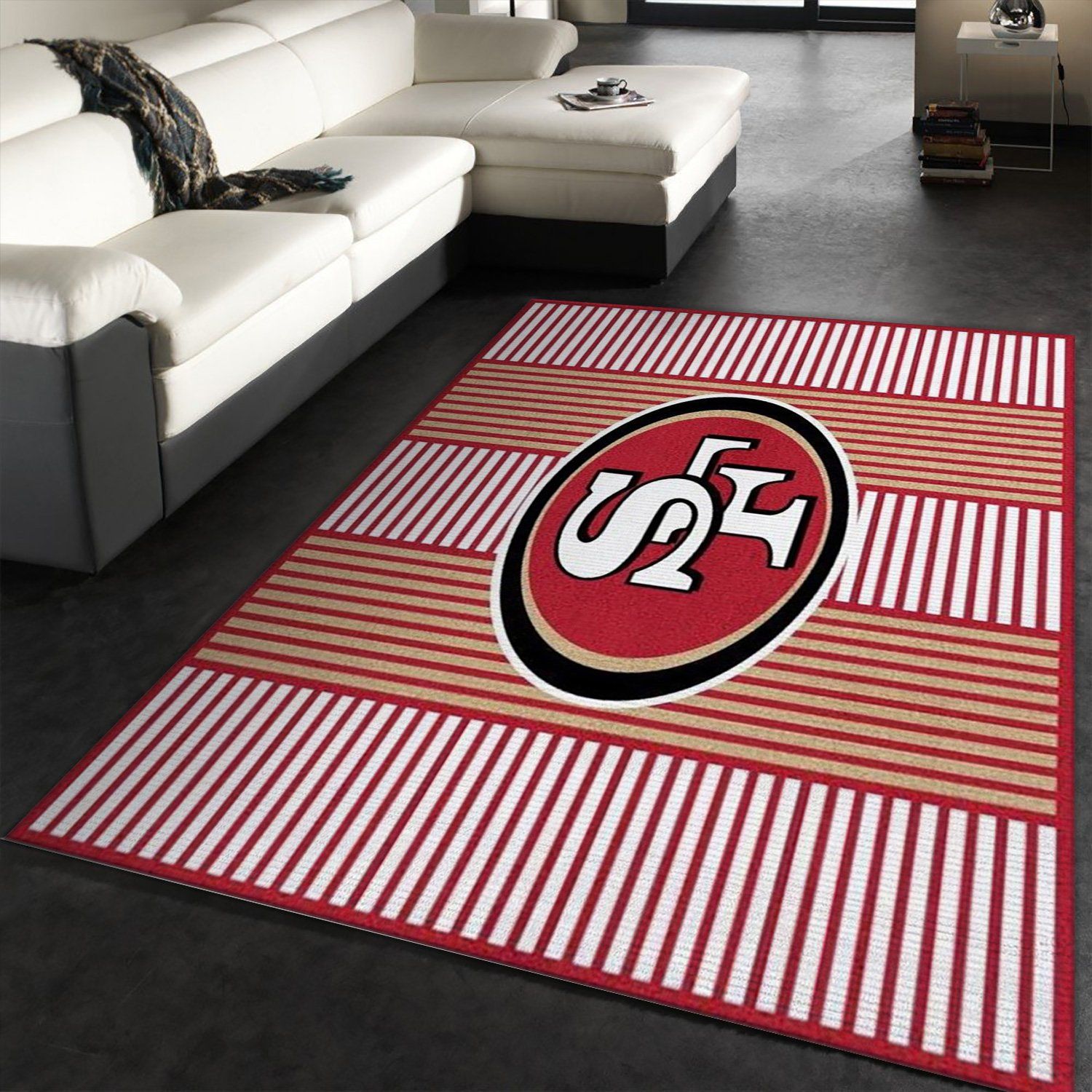 San Francisco 49ers Imperial Champion Rug NFL Area Rug For Christmas San Francisco 49ers Imperial Champion Rug NFL Area Rug For Christmas