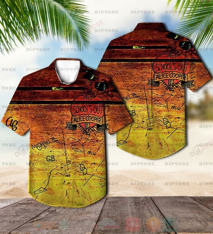 Schools Out Alice Cooper Hawaiian Shirt Schools Out Alice Cooper Hawaiian Shirt