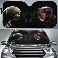 Scorpion Vs Jasons Car Auto Sun Shade