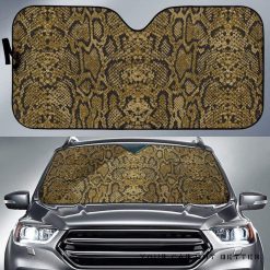 Snake Skin Pattern Car Auto Sun Shade