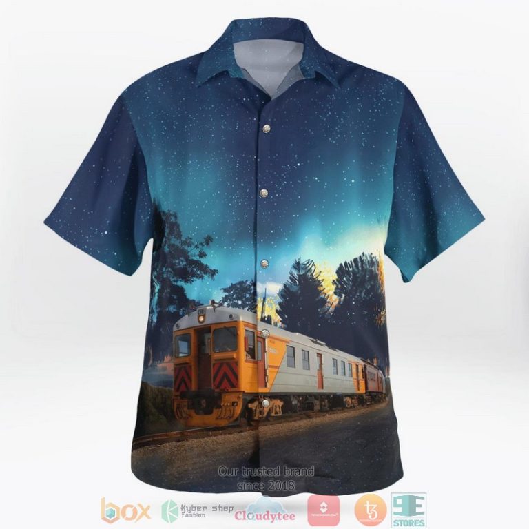 South-Australian-Railways-Redhen-Railcar-428-Hawaiian-Shirt-1