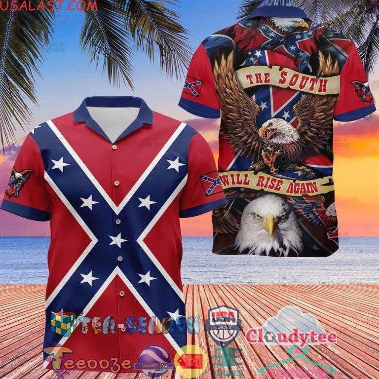 Southern-Confederate-Flag-The-South-Will-Rise-Again-Aloha-Summer-Beach-Hawaiian-Shirt-3
