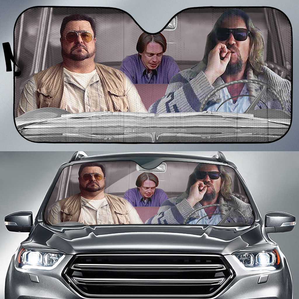 The Big Lebowski Car Auto Sun Shade The Big Lebowski Car Auto Sun Shade
