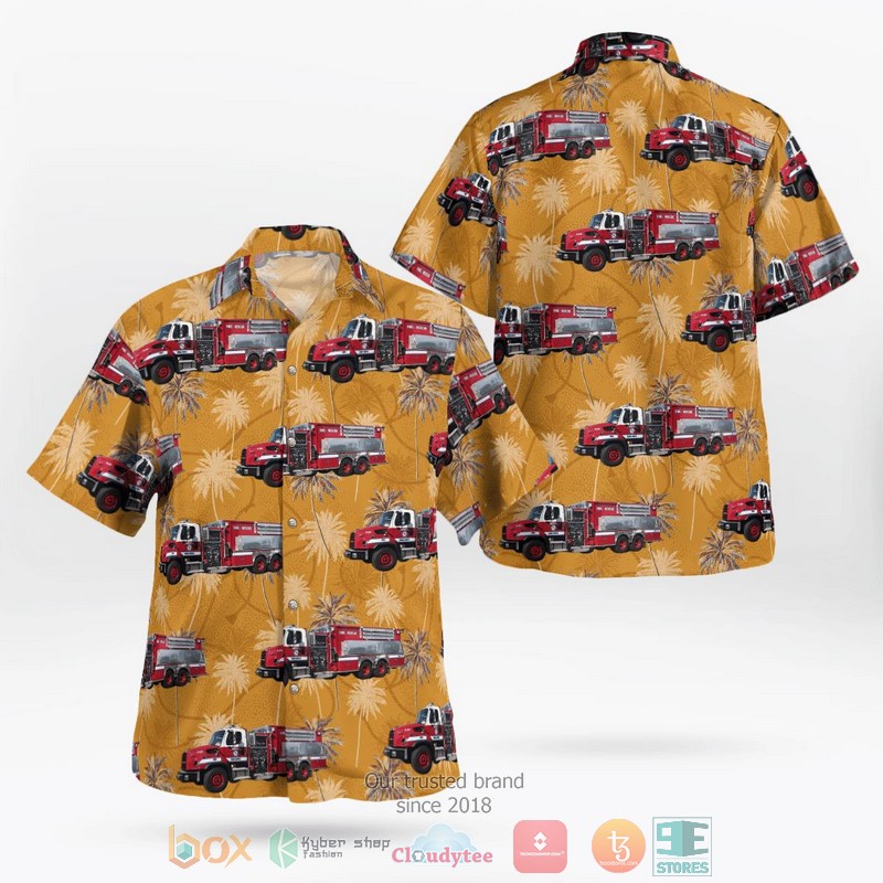 Theressa Volunteer Fire Department Theressa Florida Hawaiian Shirt Theressa Volunteer Fire Department Theressa Florida Hawaiian Shirt