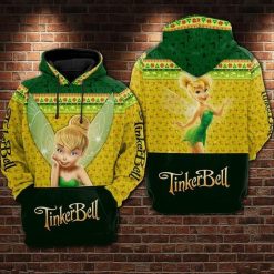 Tinker Bell 3D Printed Hoodie/Zipper Hoodie - b0f45e7454c5