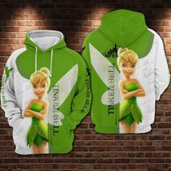 Tinker Bell 3D Printed Hoodie/Zipper Hoodie - c35bf3668bbb