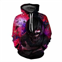 Tokyo Ghoul 3D Printed Hoodie/Zipper Hoodie - 002f8094fa9d
