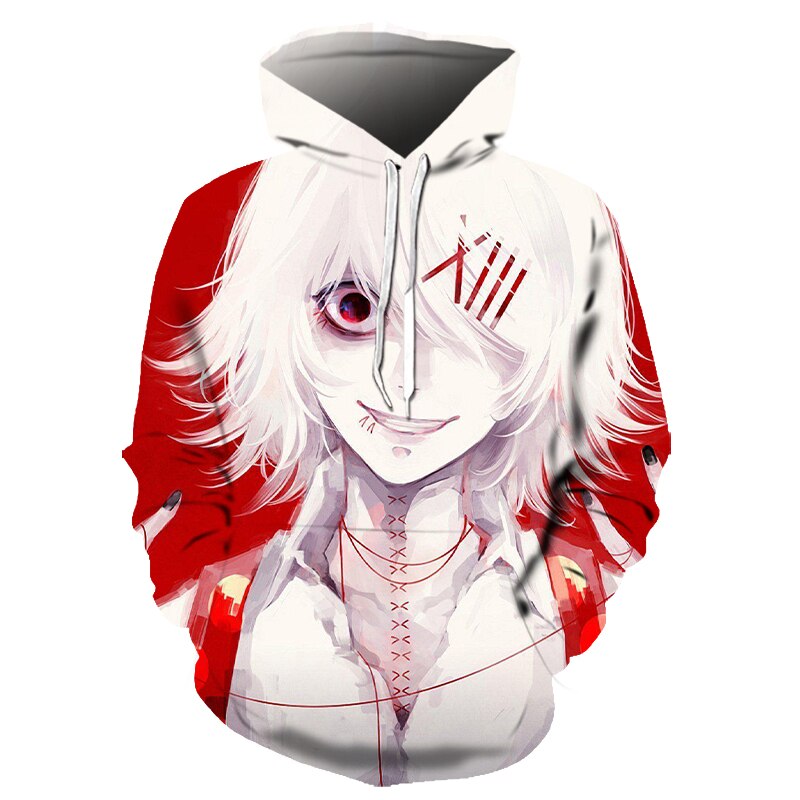 Tokyo Ghoul 3D Printed Hoodie/Zipper Hoodie - 00614361fba6 Tokyo Ghoul 3D Printed Hoodie/Zipper Hoodie - 00614361fba6