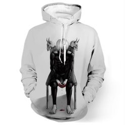 Tokyo Ghoul 3D Printed Hoodie/Zipper Hoodie - 081e32c76f3c