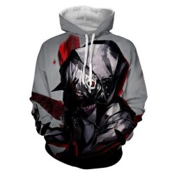 Tokyo Ghoul 3D Printed Hoodie/Zipper Hoodie - 25056150f571