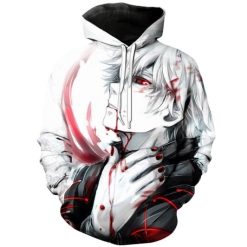 Tokyo Ghoul 3D Printed Hoodie/Zipper Hoodie - 2816e2a19887