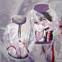 Tokyo Ghoul 3D Printed Hoodie/Zipper Hoodie - 2dc8a843c86c