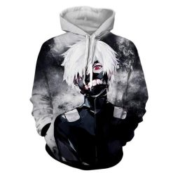Tokyo Ghoul 3D Printed Hoodie/Zipper Hoodie - 3bdbd6118f5b